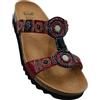 Dr. Scholl's Scholl, New bogota' wedge, Sandali donna, Plantare Bioprint (Bordeaux, Sistema Taglie Calzature EU, Adulto, Numero, Media, 38)