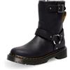 Dr. Martens Stivali Genaya J Rigger Wyoming Taglia 34 Codice 41488001 Nero Bambina