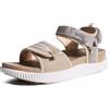KuaiLu Sandali Trekking Donna Comode Camminata Ortopediche Fascite Plantare Arch Support Sportivi Sandalo Estive Leggero Aperte Regolabile Beige 40