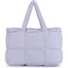 Jywmsc Borsa Tote Imbottita per Donna, Grande Borsa Imbottita Trapuntata Leggera a Tracolla per Viaggio Palestra Shopping Lavoro