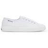 SUPERGA - Sneakers, Uomo Donna, Bianco, Sintetico, Casual, 3750 Vegan Tumbled Material Leggera, Taglia: 35