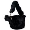 Emila Borsetta pelliccia ecologica piccola borsa pochette da donna piccola con catena eco ecopelliccia elegante sera party ragazza clutch a mano invernale autunno inverno 2026 2027