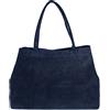 Girly HandBags Borsa a tracolla espandibile da donna in pelle scamosciata italiana