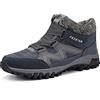 Classic Pink Uomo Donna Stivali da Neve Invernali Scarpe da Trekking Caviglia Stivaletti Pelliccia Neve Blu 43 EU