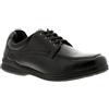 Dr Keller John - Scarpe da uomo con lacci, in pelle, con tomaia in pelle, comode e convenienti, scarpe casual da uomo UK, Nero , 46 EU