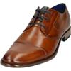 bugatti Scarpe da lavoro da uomo, con lacci, Cognac 6300, 43 EU