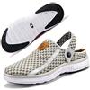 Gaatpot Ciabatte da Giardino Uomo Pantofole Donna Zoccoli e Sabot da Mare Scarpe da Spiaggia e Piscina Sandalino Slip-on Traspirante Grigio Chiaro 46