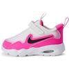 Nike Air Max Nova Schuh (Babys/Kleinkinder), Scarpa Unisex-Bimbi 0-24, Bianco Nero Laser Fucsia, 22 EU