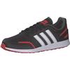 adidas Unisex - Bambini e ragazzi VS Switch 3 Lifestyle Running Lace Shoes, core black/Cloud white/vivid red, 36 2/3 EU