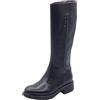 Nero Giardini NeroGiardini I411873D Guanto Nero Stivali per Donna in Pelle con Tacco Basso e Lampo