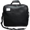 Regalia Store UK Borsa da trasporto massonica provinciale con tracolla rimovibile, set regalo sicuro e accessori, tasche multiple e chiusura sicura con cerniera, regalo di alta qualità per uomini massoni, Nero , 17.5