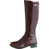 TYUIOP Stivali Donna Pioggia Stivali Donna con Tacco Alto Stivali Donna Stivali Texani Donna Tacco Basso Stivali Pioggia Donna Stivali Alti Neri Donna High Heels Leggeri E Antiscivolo