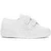SUPERGA 2750 CINTURINI BAMBINI FIORE SANGALLO TOTAL BIANCO, 25 Kid