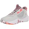 Under Armour Grade School Lockdown 6 Basketball Shoe, (103) Halo Gray/Beta/Misty Purple, 6.5 US Unisex Big Kid