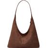 Halemet Borsa tote in pelle scamosciata per le donne borsa da lavoro morbida borsa da ufficio elegante borsa hobo borsa pochette borsa a tracolla con manico superiore