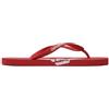 Emporio Armani Infradito uomo ciabatte mare o piscina articolo XVQS06 XN746 SHOES BEACHWEAR, 00115 Red + white, EU 44 - UK 9.5 - USA 10 - CN 282/95