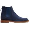Clarks Clarkdale Gobi, Stivali Chelsea Uomo, Blu (Navy Suede), 39.5 EU