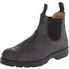 Generic Chelsea Boot da Uomo | Stivali da Uomo Casual E Eleganti | Stivali Comodi da Uomo | Stivali Chelsea da Uomo,Grigio,42 EU