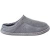ESTRO Pantofole Uomo Invernali Pantofole Inverno Ciabatte Casa Pantofola Ciabatta Vera Pelle SNUG (45 EU, Acciaio 2)
