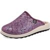 Fly Flot Ciabatta Donna con Tomaia e Sottopiede in Panno, Suola in Poliuretano Piumatec 3cm