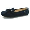 MGM-Joymod Mocassini da Donna in Pelle con Fibbia alla Guida all'aperto Camminata Casual Mocassini da Barca.YB96019 Blu Scuro,EU38