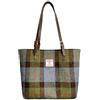 TAILORMAP Harris Tweed - Borsa grande da donna