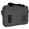 NAPAPIJRI Borsa messanger con manici e tracolla articolo 5ANN5Z33 NORDLAND BRIEFCASE cm. 42 x 33 x 8, H39 Quarry,