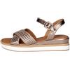 Inuovo Sandalo 113065 Pelle Intrecciata Bronzo