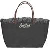 Saint Barth Mc2 Donna Borsa A Spalla CBF0001 Cotone Nero Taglia Unica