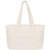 Outplea 15L Borsa Tote Bag Donna, Borsa Lavoro Piccolo per Shopping, Borse Università Modo, Borse Tracolla Leggera per Ufficio Viaggio, Bianco