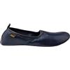 Akdam Pantofole da donna in pelle per interni, stile tradizionale babouche, mocassino a piedi nudi, Blu scuro, 40 EU