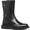 Geox D Serilda - Stivale da donna, nero, taglia 38 EU, Nero, 38 EU