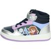 Leomil Frozen Stivali da Neve Bambini Inverno Caldi | Scarpe con Invernali Bambine, Stivaletti Invernali, Suola antiscivolo per i giorni freddi d'inverno, Disney Frozen