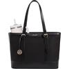 LOVEVOOK Borsa Donna, Grande Borse a Mano da Lavoro Università Ufficio Porta Pc 15.6 Pollici, Tote Shopper Shopping Bag Elegante (B-nero, 15,6 pollici)
