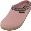 HAFLINGER Grizzly Franzl pantofola di feltro Rosewood Clog, taglia 37