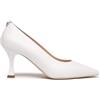 Nero Giardini E307081DE Décolleté Donna in Pelle - Bianco 35 EU