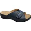 STILEDIVITA Ciabatte in pelle donna 4672 plantare estraibile chiusa a strappo