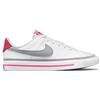 Nike Court Legacy, Scarpe da Ginnastica Bambino, Bianco (White/Lt Smoke Grey-Pink Prime-Kumquat), 35.5 EU