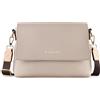 bugatti Ella borsa a spalla da donna, borsa a tracolla in pelle sintetica beige