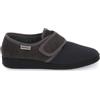 EMANUELA 603, Pantofola Imbottita elasticcizzata Comoda con Strappo (Grigio, 38, Sistema Taglie Calzature EU, Adulto, Numero, Media, 41)