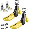 Bocguy 2 Pz Allarga Scarpe Uomo & Donna, 4 Vie Tendiscarpe Aumenta da 0,5 a 1 Taglia, Tendi Scarpe con Lunghezza e Larghezza Regolabili, Forma per Uomo & Donna (40-47)