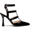 Nero Giardini E307070DE Décolleté Donna in Pelle - Nero 37 EU