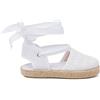 Pisamonas Espadrillas Effetto Intrecciato Nastri