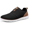 LEZTA Scarpe Uomo Eleganti in Rete Traspirante Semi-Formali per Ufficio Tempo Libero e Viaggi con Suola Morbida Sneakers