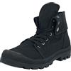 Brandit Military Canvasboot High Unisex Stivali Nero EU45 Cotone