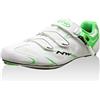 Northwave Scarpa Tecnica Sonic Tech Srs Bianco/Verde Fluo EU 42