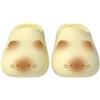 Generico Cat Paws Footprints Fluffy Plush Slippers - Height Increase Non-Slip Winter Furry Slippers, Soft Warm Cozy To The Touch for Fall (Yellow,32 1/3)