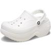 Crocs Clogs Bella Platform, unisex, per adulti, bianco, 6 Uomo/8 Donna