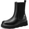 QUEEN HELENA Stivaletti Chelsea Stivali Bassi Donna X31-91 (Nero, Taglia unica, Sistema Taglie Calzature EU, Adulto, Donna, Numero, Media, 39)