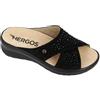 Sabatini Calzature SABATINI S3056C CIABATTA DONNA CAMOSCIO NERO
